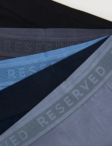 Set Boxeri 5 perechi Reserved, mix culori