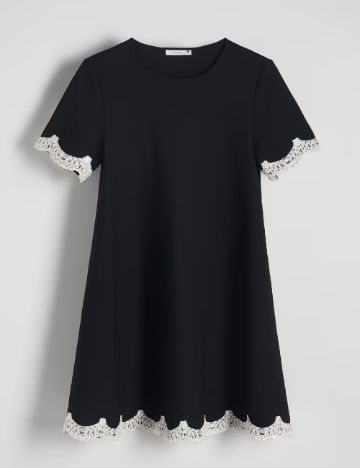 Rochie scurta Reserved, negru