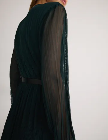 Rochie medie Reserved, verde inchis