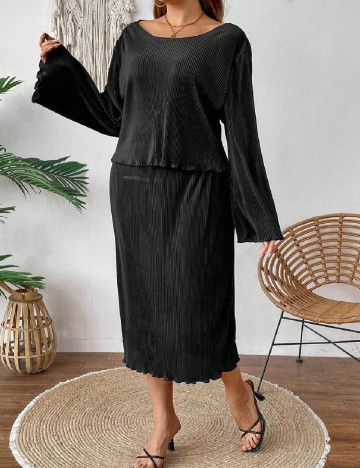 Compleu SHEIN CURVE, negru