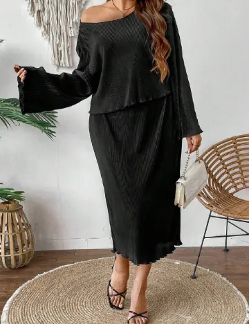 Compleu SHEIN CURVE, negru