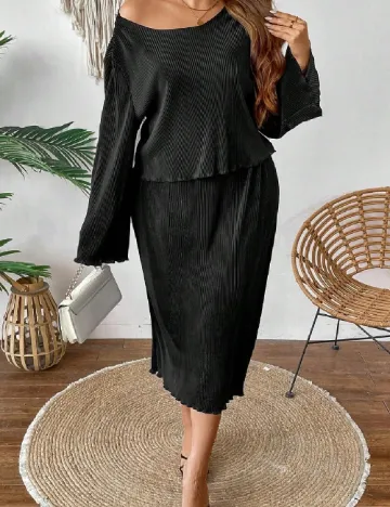 Compleu SHEIN CURVE, negru