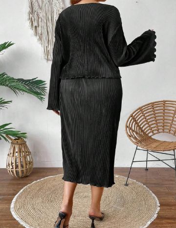 Compleu SHEIN CURVE, negru