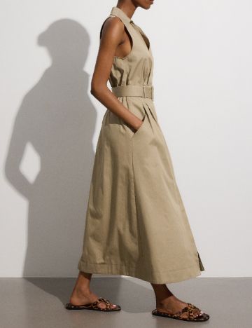 Rochie medie Reserved, bej