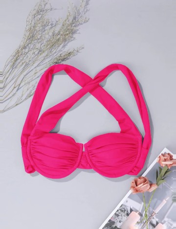 Sutien de baie SHEIN, roz