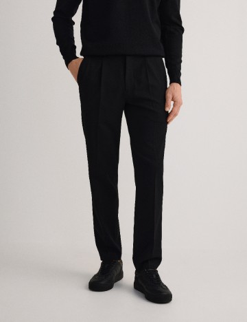 Pantaloni Reserved, negru