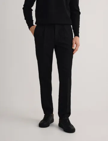 Pantaloni Reserved, negru