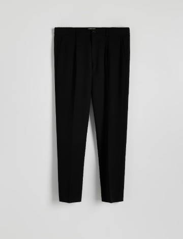 Pantaloni Reserved, negru