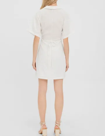 Rochie scurta Vero Moda, alb