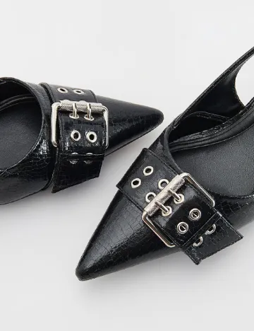Pantofi Reserved, negru