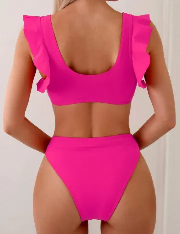 Costum de baie SHEIN, roz
