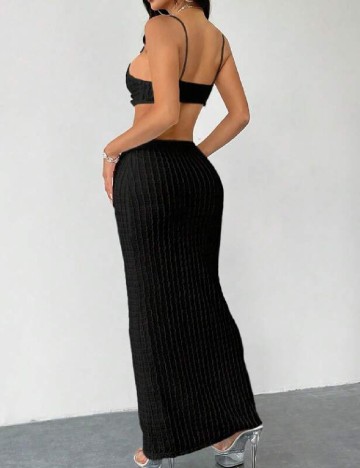 Rochie lunga SHEIN, negru