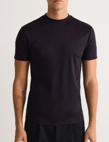 Tricou Reserved, negru