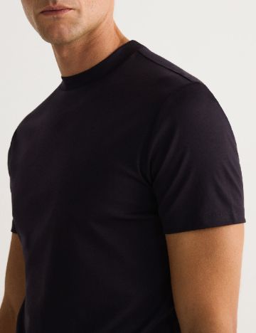 Tricou Reserved, negru