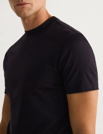 Tricou Reserved, negru