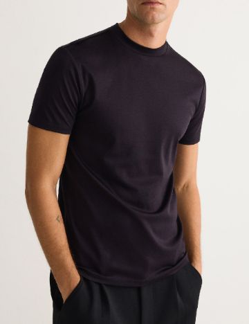 Tricou Reserved, negru