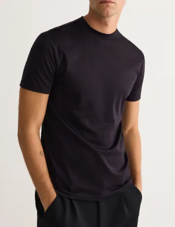 Tricou Reserved, negru