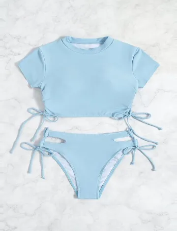 Costum de baie SHEIN, bleu