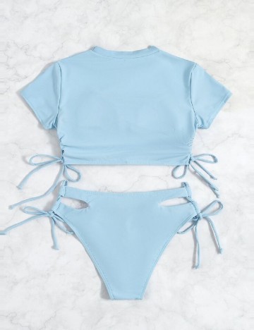 Costum de baie SHEIN, bleu