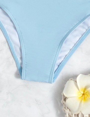 Costum de baie SHEIN, bleu