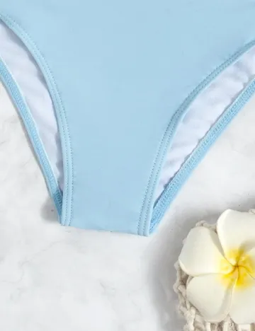 Costum de baie SHEIN, bleu