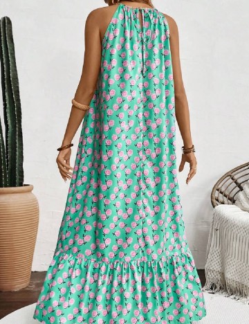 Rochie lunga SHEIN, verde