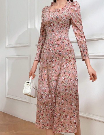 Rochie medie SHEIN, floral print