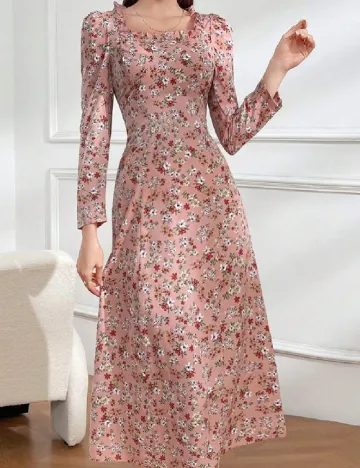 Rochie medie SHEIN, floral print