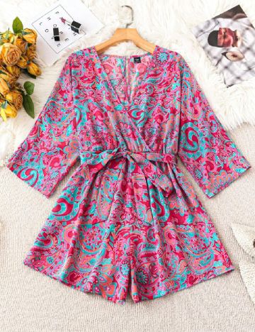 Salopeta SHEIN CURVE, roz