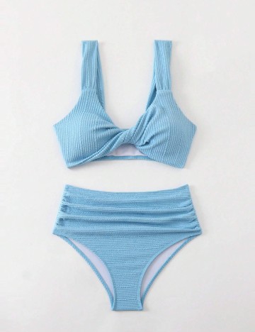 Costum de baie SHEIN, bleu