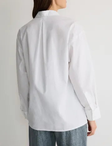 Camasa Oversize Reserved, alb