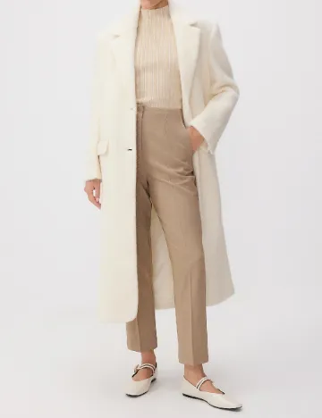 Pantaloni Reserved, maro deschis