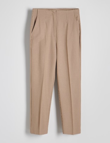 Pantaloni Reserved, maro deschis