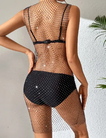 Rochie de plaja SHEIN, negru