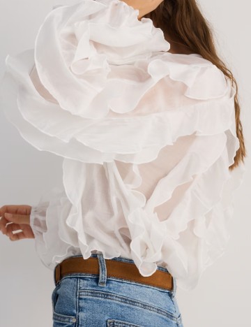 Bluza Reserved, alb