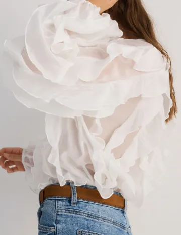 Bluza Reserved, alb