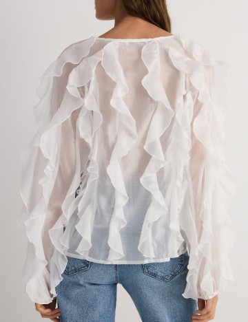 Bluza Reserved, alb