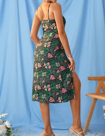 Rochie medie SHEIN, verde