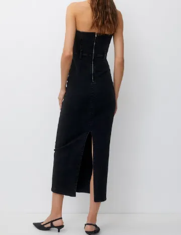 Rochie medie Pull&Bear, negru