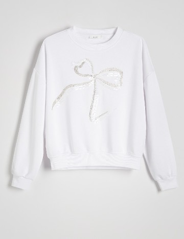 Bluza Reserved, alb