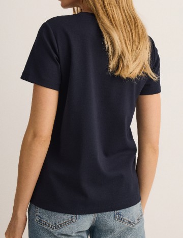 Tricou Reserved, bleumarin