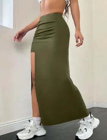 Fusta SHEIN, verde
