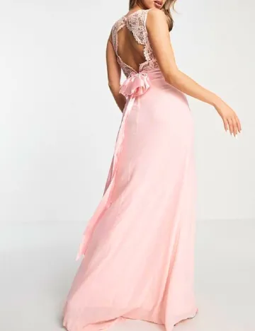 Rochie lunga TFNC London, roz