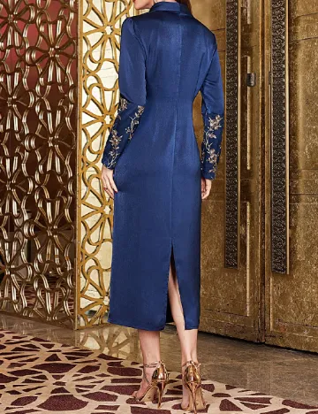 Rochie medie SHEIN, albastru