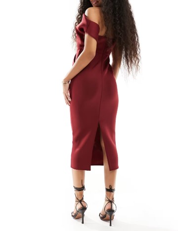 Rochie medie ASOS, visiniu