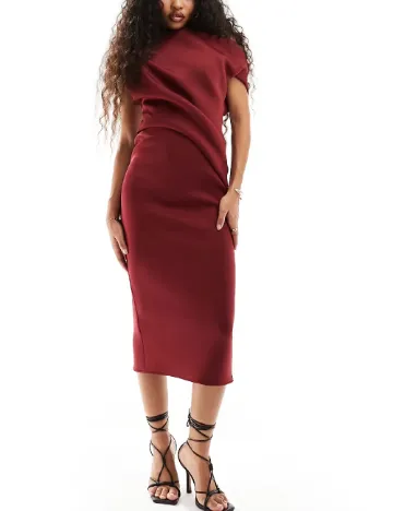 Rochie medie ASOS, visiniu