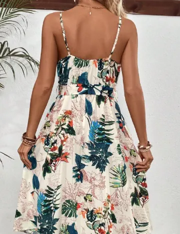 Rochie medie SHEIN Maternity, floral print