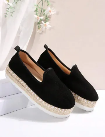 Espadrile SHEIN, negru