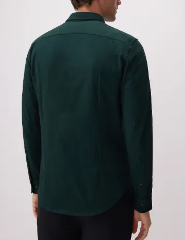 Camasa Reserved, verde inchis