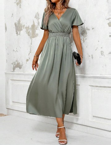 Rochie lunga SHEIN, verde
